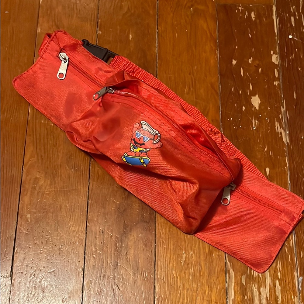 Red Vintage Kool-Aid children’s belt bag